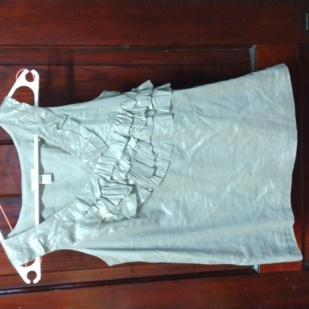 J Crew Ruffle Top - Picture 2 of 8